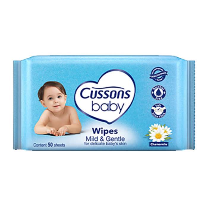 CUSSONS BABY 80S M&G BABY WIPE