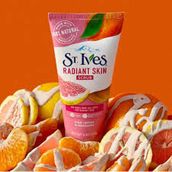 ST IVES SCRUB RADIANT SKIN PIMK