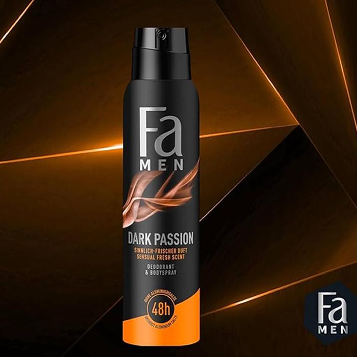 FA BODY SPRAY DARK PASSION SENS